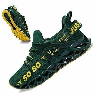 Just SOSO Men's Dark Green Sneaker Shoe Size 42 (US 8.5)